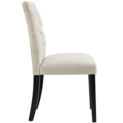 Duchess Dining Chair Fabric Set of 2, Fabric, Beige 15424