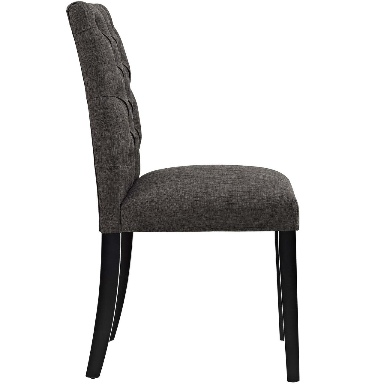 Duchess Dining Chair Fabric Set of 2, Fabric, Brown 15425