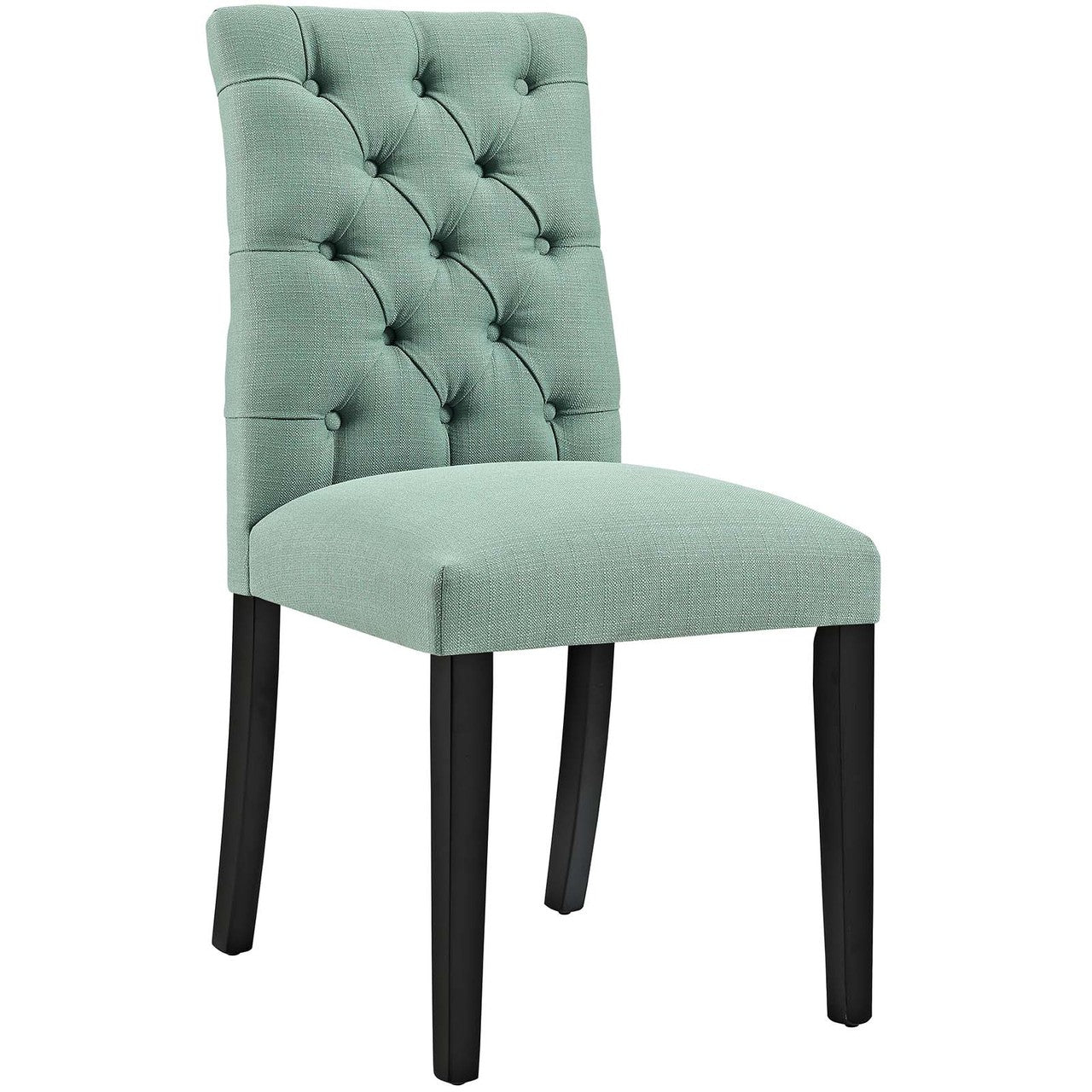 Duchess Dining Chair Fabric Set of 2, Fabric, Blue 15429