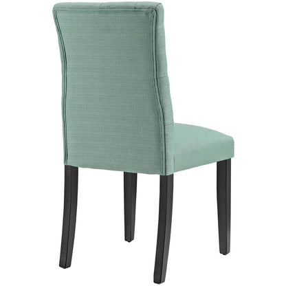 Duchess Dining Chair Fabric Set of 2, Fabric, Blue 15429