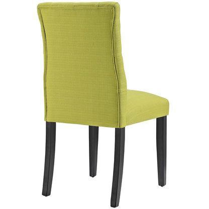 Duchess Dining Chair Fabric Set of 2, Fabric, Green 15433