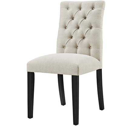 Duchess Dining Chair Fabric Set of 4, Fabric, Beige 15809