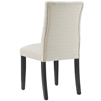 Duchess Dining Chair Fabric Set of 4, Fabric, Beige 15809