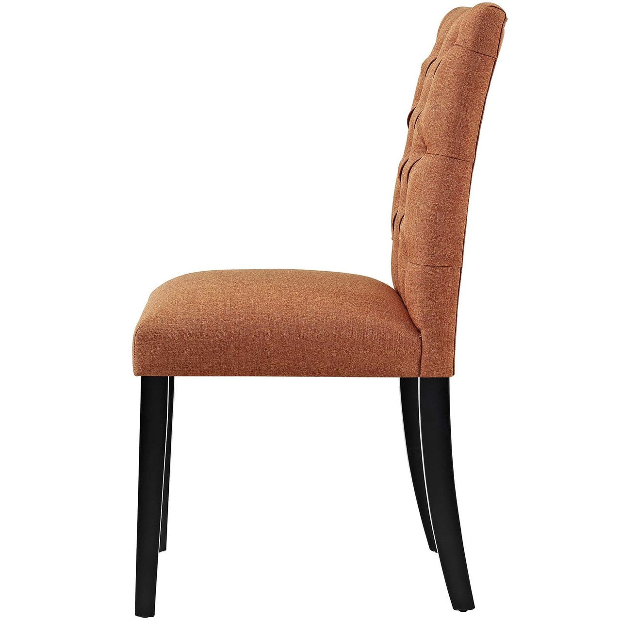 Duchess Dining Chair Fabric Set of 4, Fabric, Orange 15816