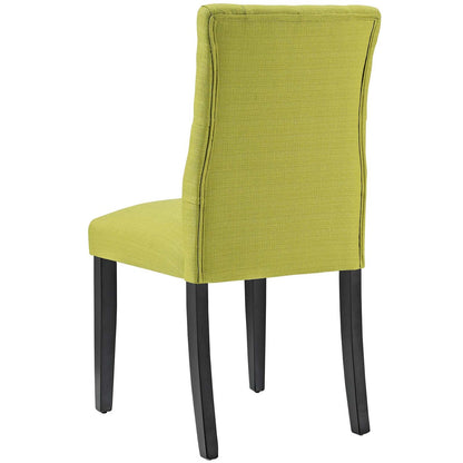 Duchess Dining Chair Fabric Set of 4, Fabric, Green 15818
