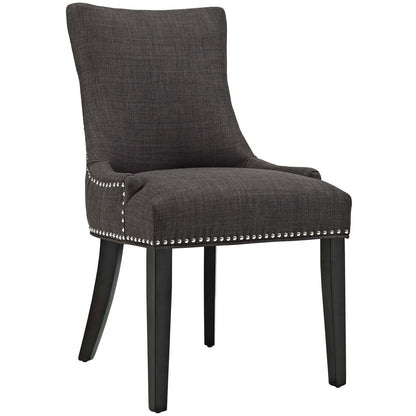 Marquis Dining Chair Fabric Set of 4, Fabric, Brown 15825