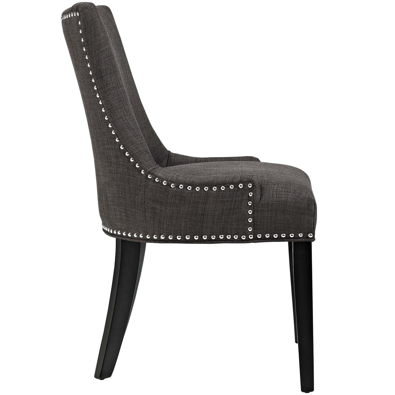 Marquis Dining Chair Fabric Set of 4, Fabric, Brown 15825