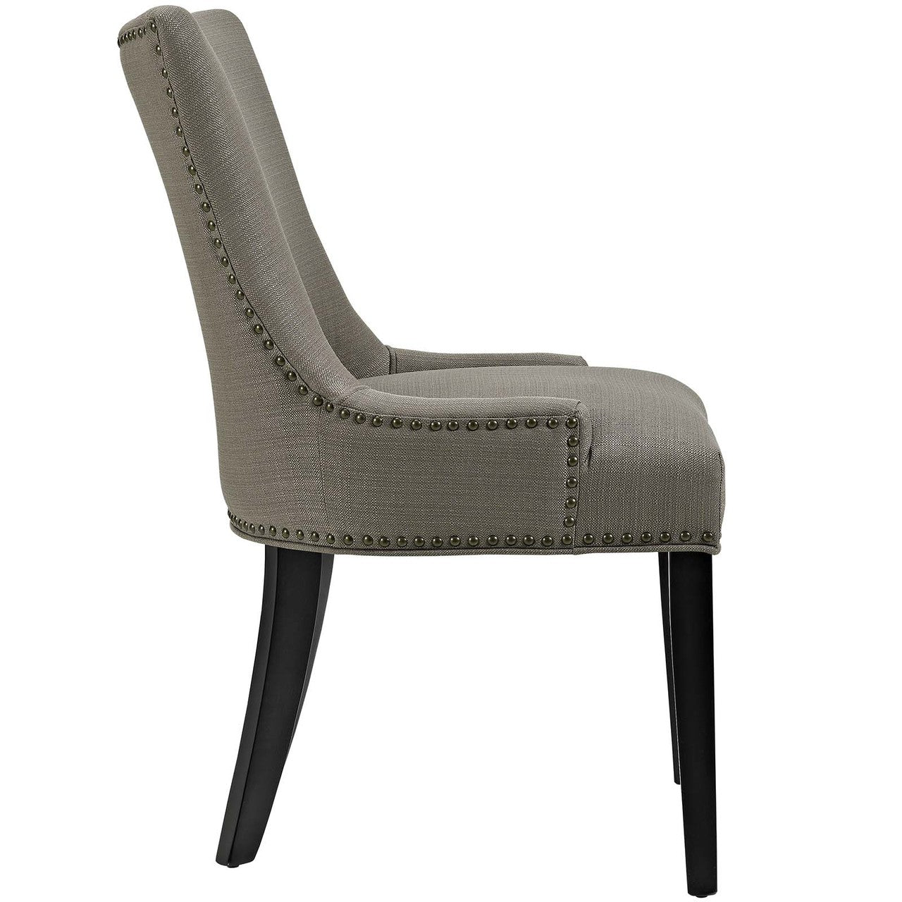 Marquis Dining Chair Fabric Set of 4, Fabric, Grey Gray 15826
