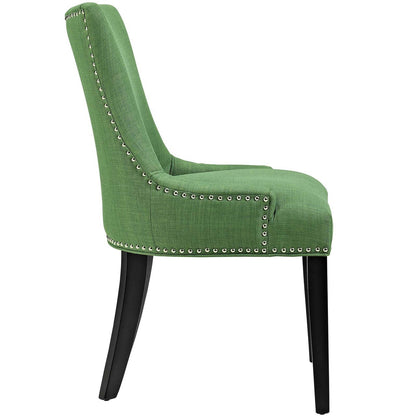Marquis Dining Chair Fabric Set of 4, Fabric, Green 15827