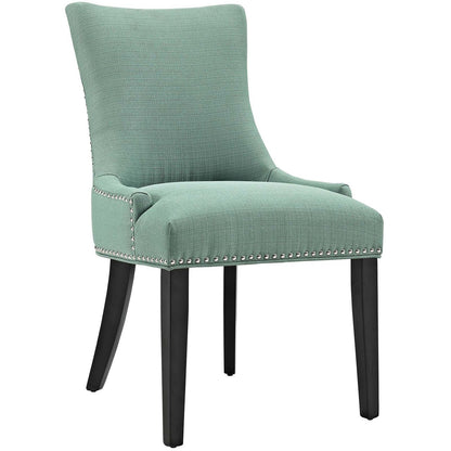Marquis Dining Chair Fabric Set of 4, Fabric, Blue 15829