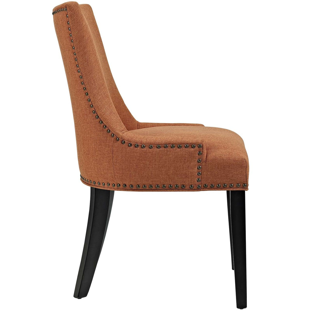 Marquis Dining Chair Fabric Set of 4, Fabric, Orange 15831