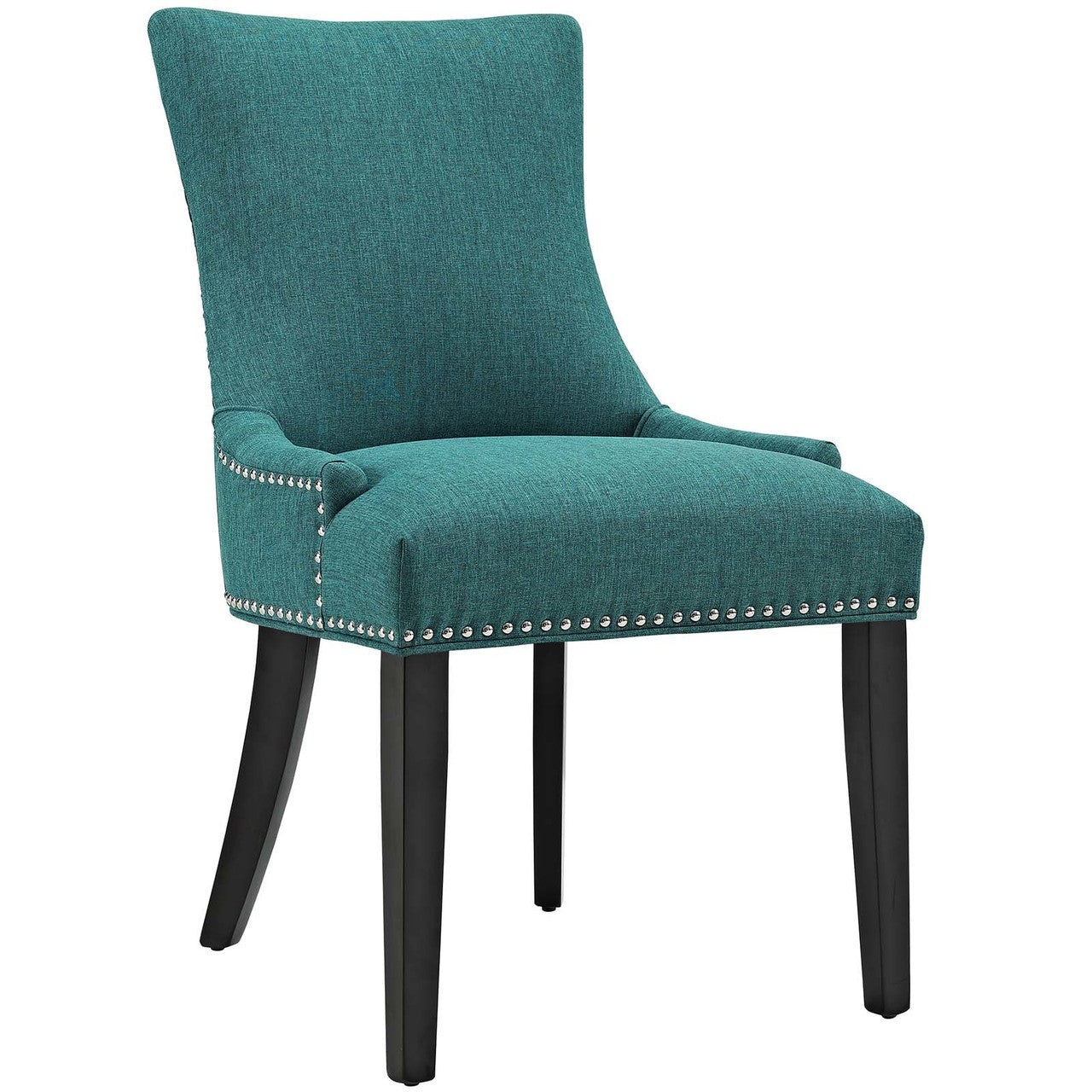 Marquis Dining Chair Fabric Set of 4, Fabric, Aqua Blue 15832