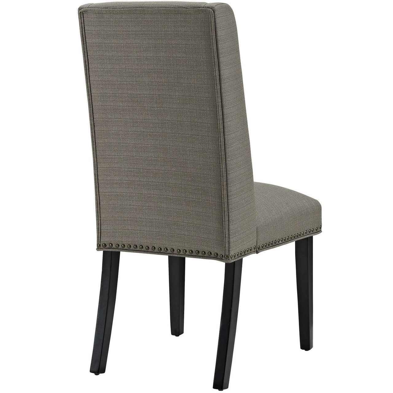 Baron Dining Chair Fabric Set of 4, Fabric, Grey Gray 15841