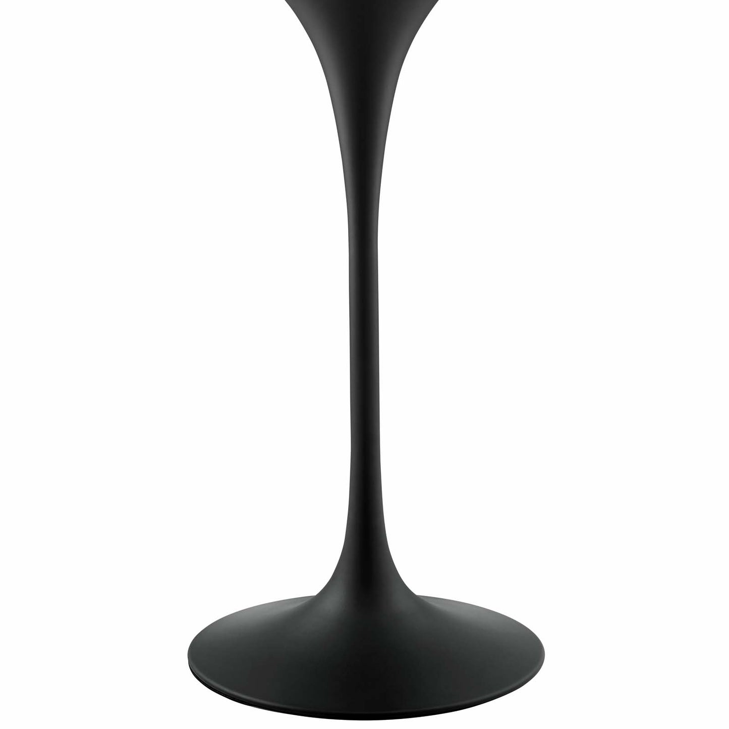 Lippa 28" Square Wood Top Bar Table, Wood Metal Steel, Black White, 17499