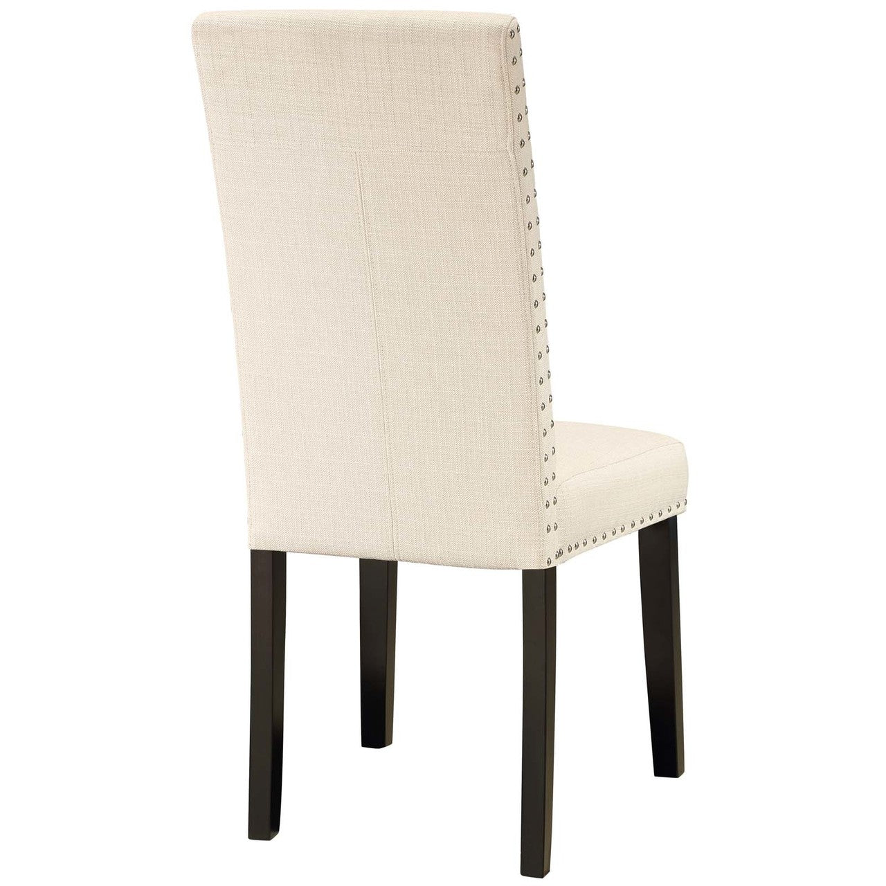 Parcel Dining Side Chair Fabric Set of 4, Fabric, Beige 15475