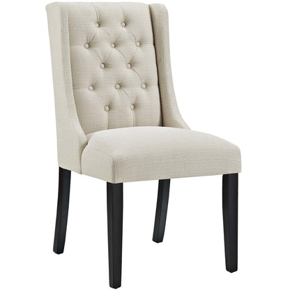 Baronet Dining Chair Fabric Set of 2, Fabric, Beige 15864