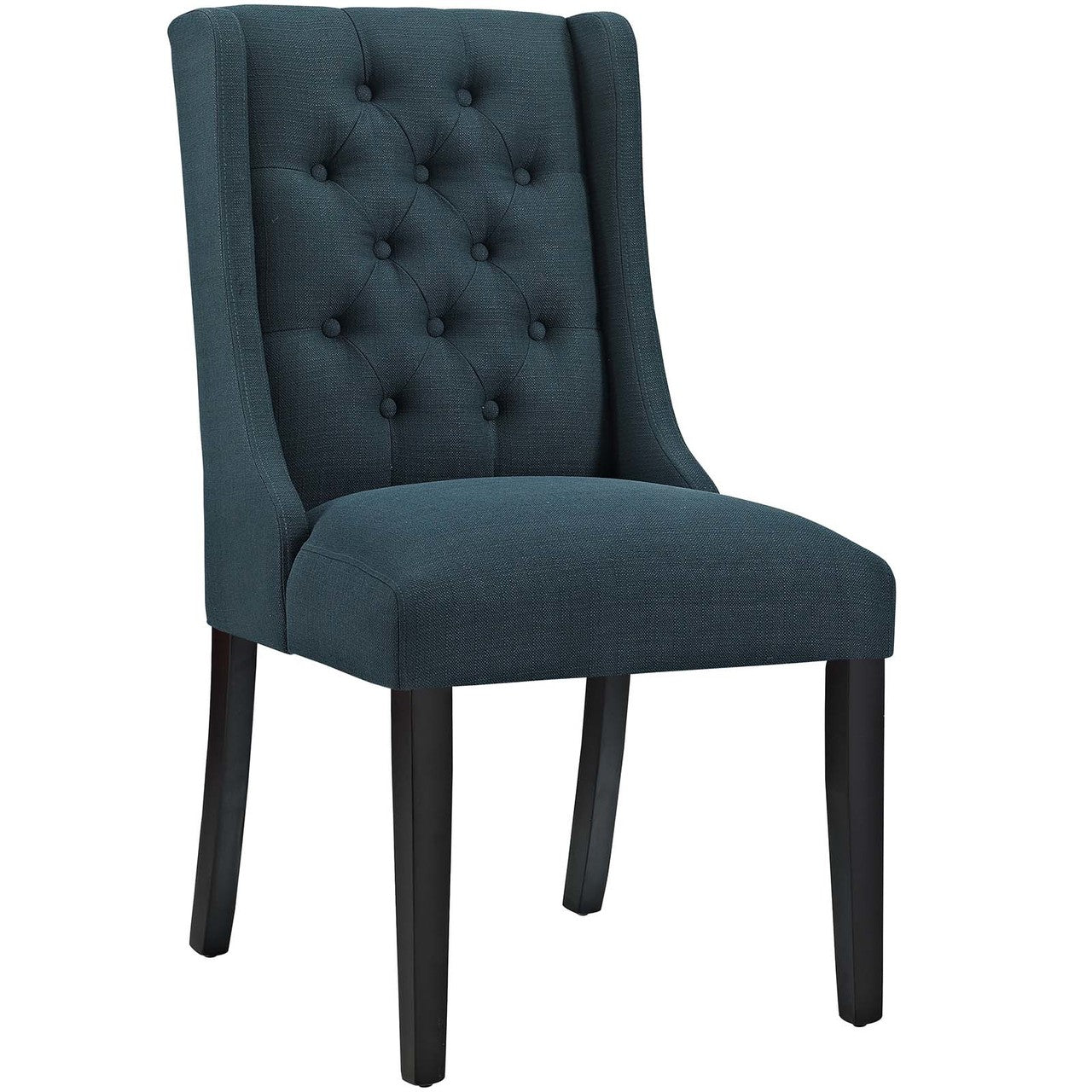 Baronet Dining Chair Fabric Set of 4, Fabric, Navy Blue 15866