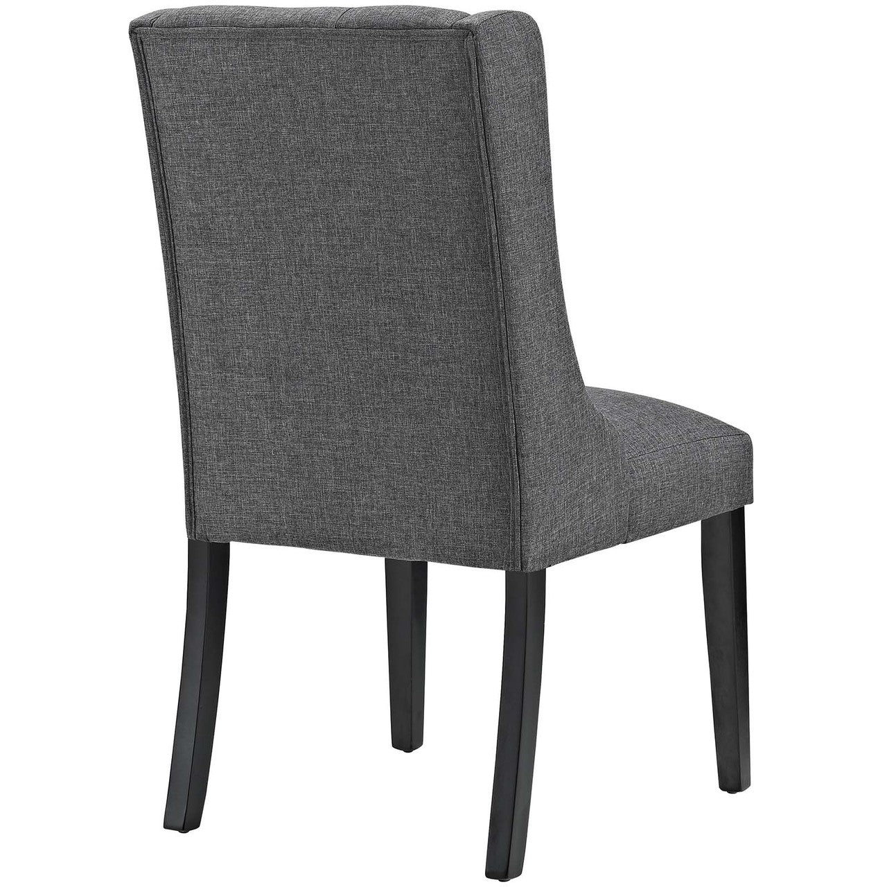 Baronet Dining Chair Fabric Set of 4, Fabric, Grey Gray 15868