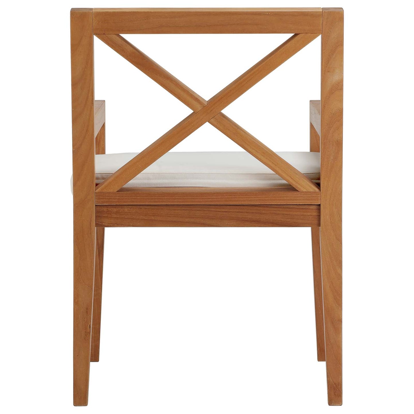 Northlake 7 Piece Outdoor Patio Premium Grade A Teak Wood Set, Wood , Natural White, 18015