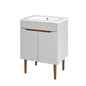 Harvest Bathroom Vanity, Wood, Grey Gray White, 18240
