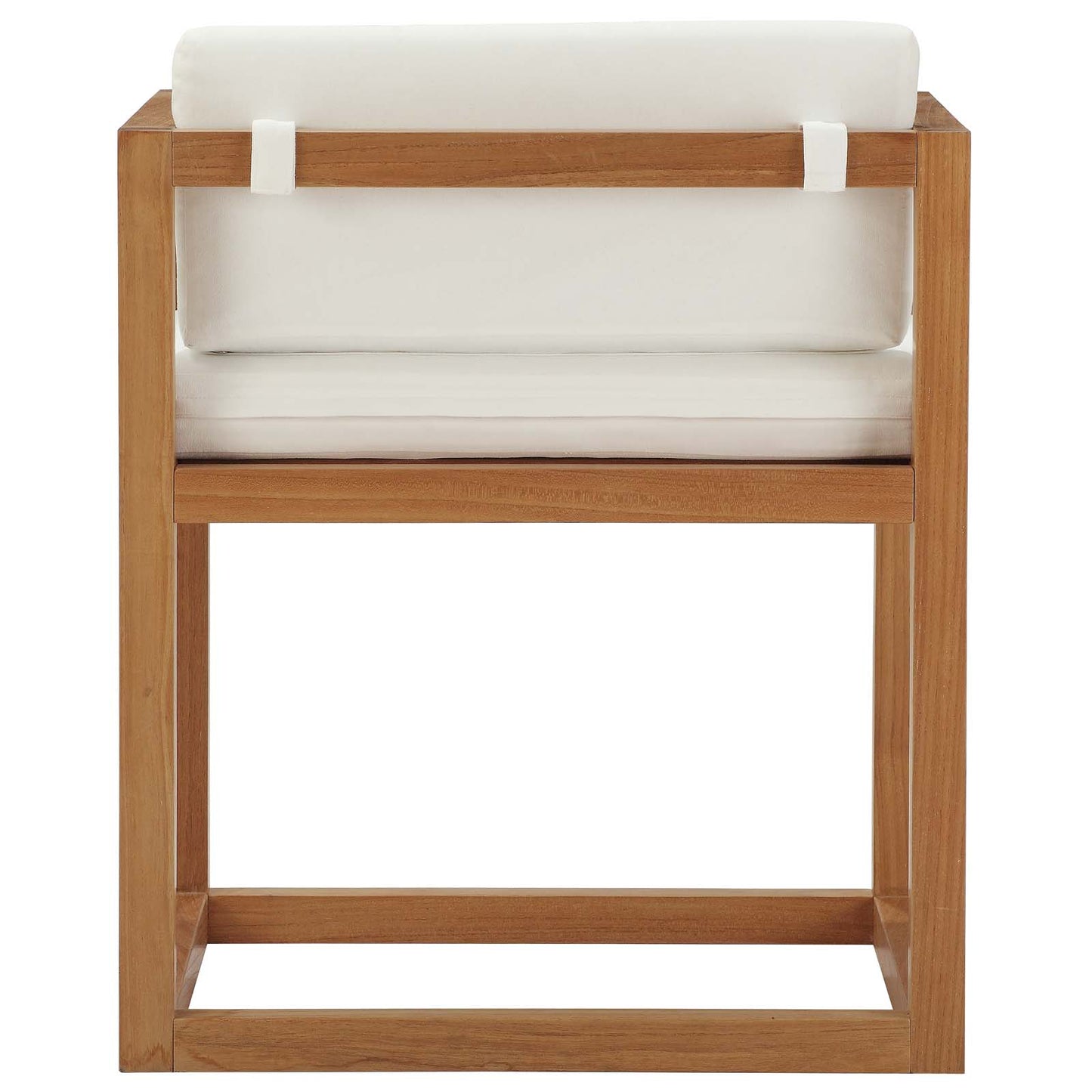 Newbury 7 Piece Outdoor Patio Premium Grade A Teak Wood Set, Wood , Natural White, 18016