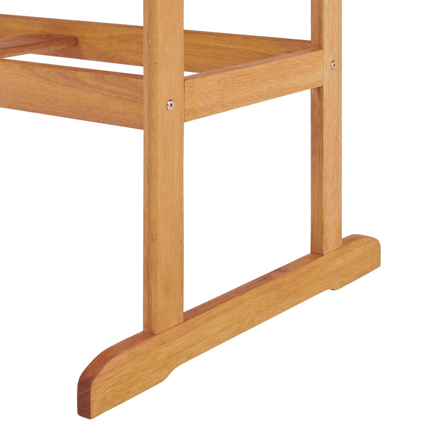 Hatteras 59" Rectangle Outdoor Patio Eucalyptus Wood Dining Table, Wood, Brown Natural, 18271