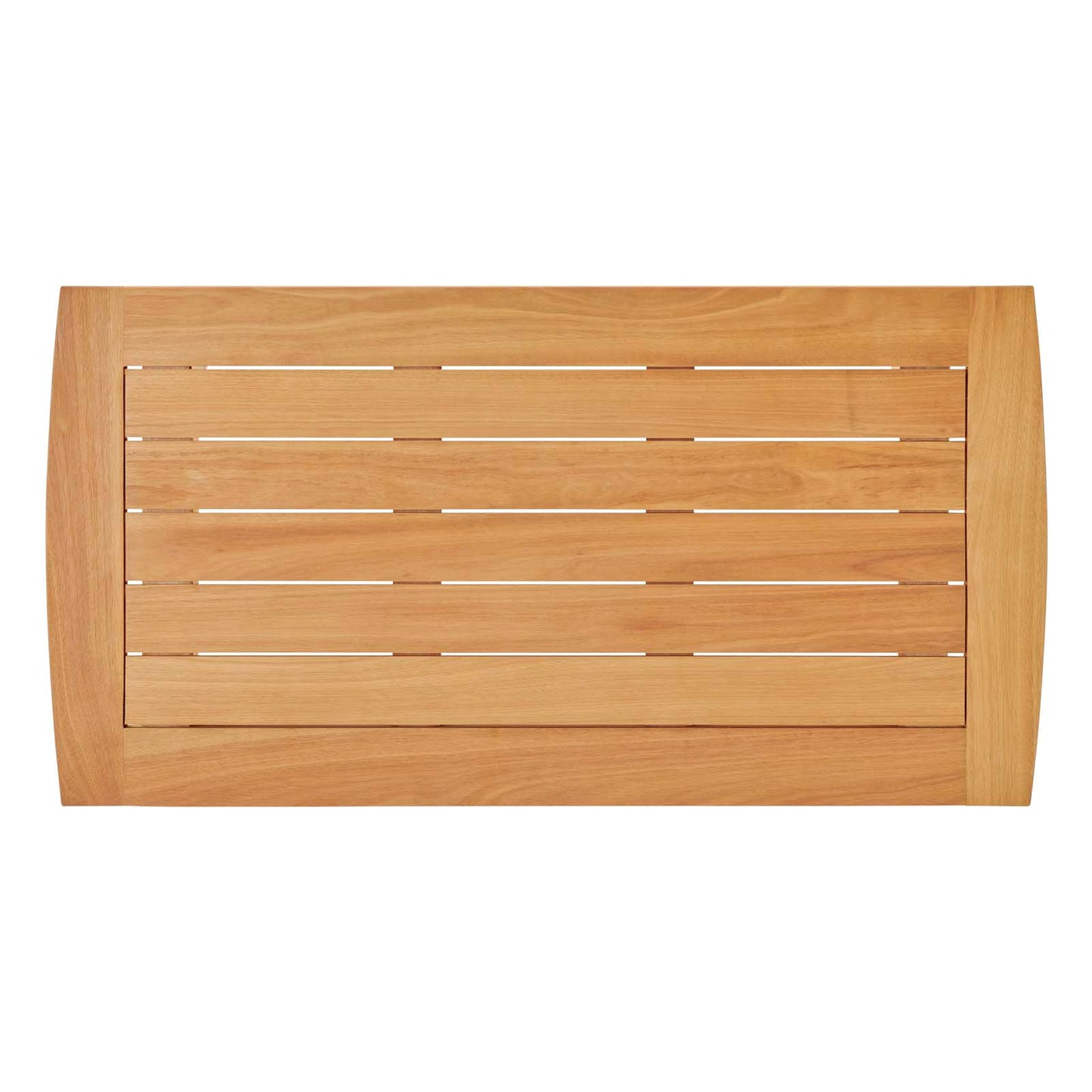Orlean Outdoor Patio Eucalyptus Wood Coffee Table, Wood, Brown Natural, 18296