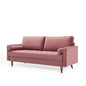 Valour Performance Velvet Sofa, Velvet, Pink, 18363