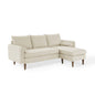 Revive Upholstered Right or Left Sectional Sofa, Fabric, Beige, 18624