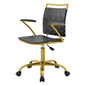 Fuse Faux Leather Office Chair, Faux Leather, Black, 18629