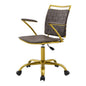 Fuse Faux Leather Office Chair, Faux Leather, Brown, 18630