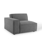 Restore Right-Arm Sectional Sofa Chair, Fabric, Dark Grey Gray, 18633