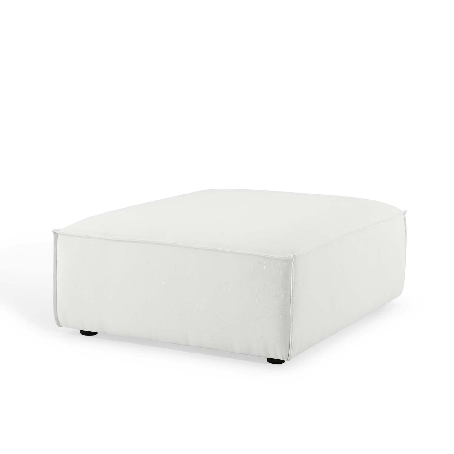 Restore Ottoman, Fabric, White, 18642