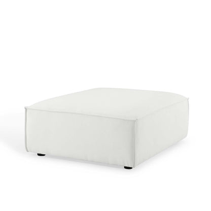 Restore Ottoman, Fabric, White, 18642