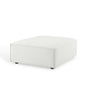 Restore Ottoman, Fabric, White, 18642