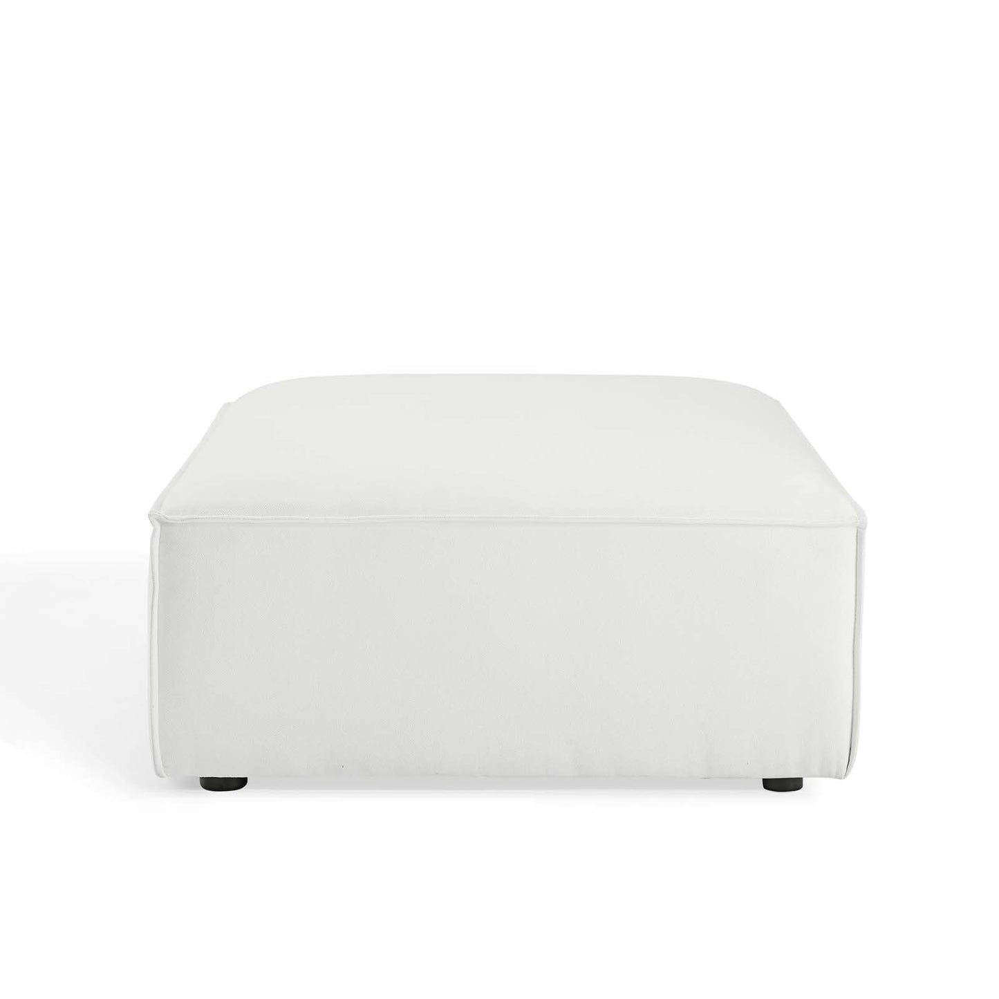 Restore Ottoman, Fabric, White, 18642
