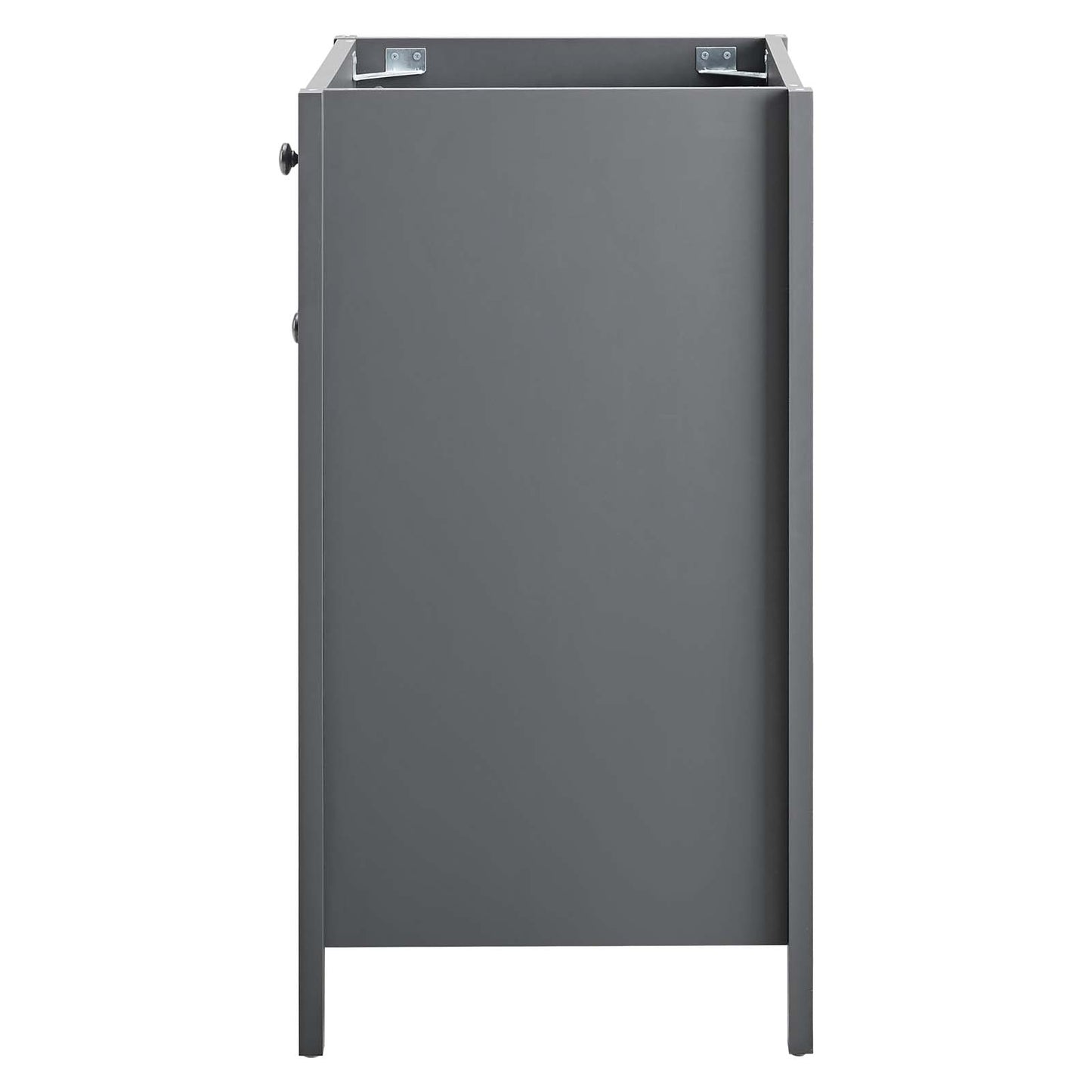 Nantucket 24" Bathroom Vanity Cabinet (Sink Basin Not Included), Wood, Grey Gray, 18646