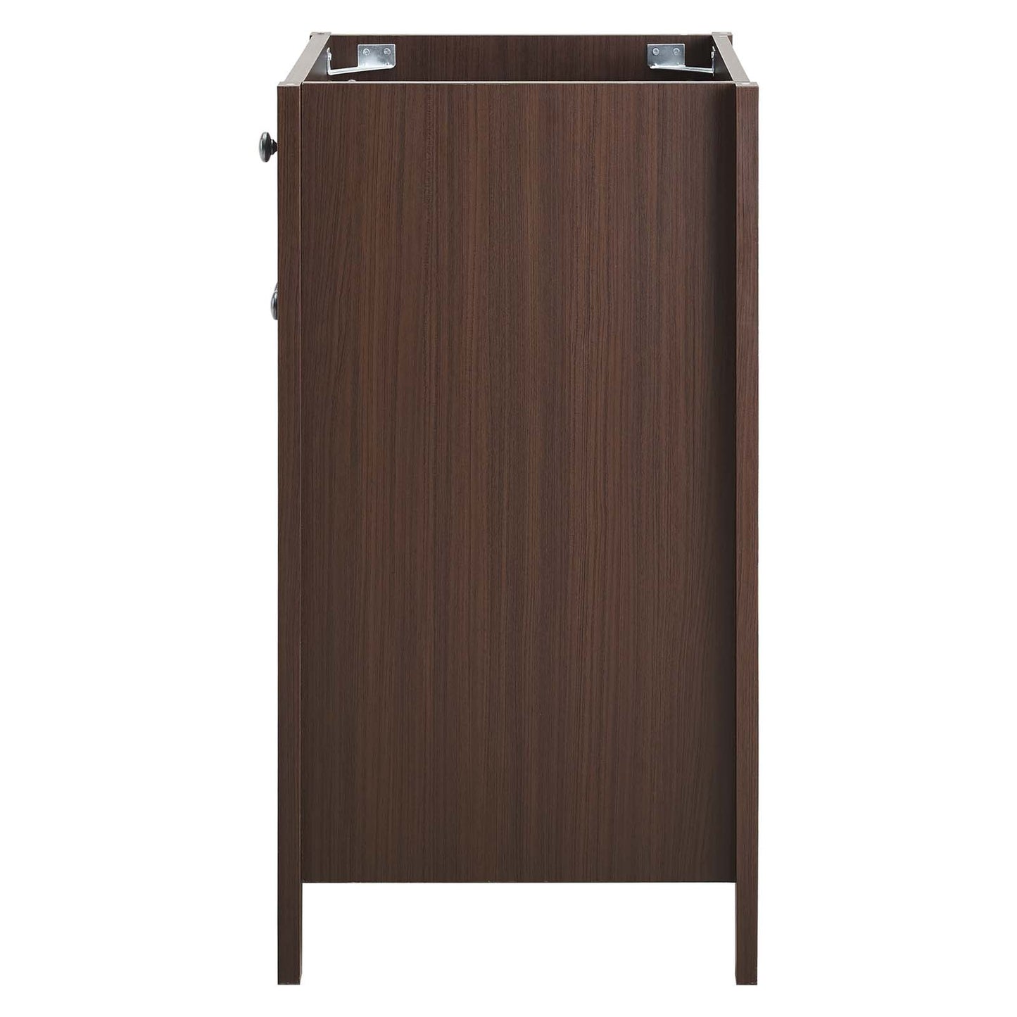 Nantucket 24" Bathroom Vanity Cabinet (Sink Basin Not Included), Wood, Brown Walnut, 18648
