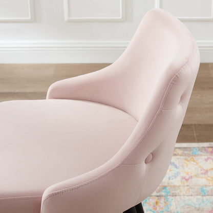 Adorn Performance Velvet Counter Stool, Velvet, Pink, 18760