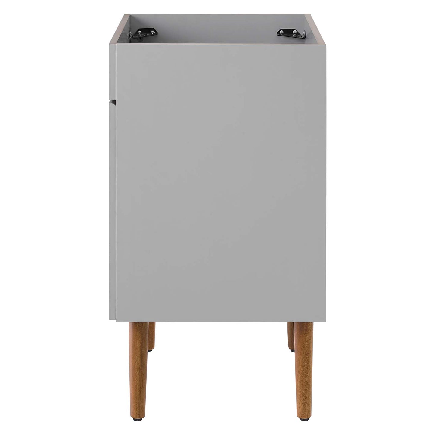 Harvest 24" Bathroom Vanity Cabinet (Sink Basin Not Included), Wood, Grey Gray Brown Brown Walnut, 18790