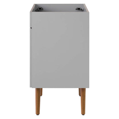 Harvest 24" Bathroom Vanity Cabinet (Sink Basin Not Included), Wood, Grey Gray Brown Brown Walnut, 18790