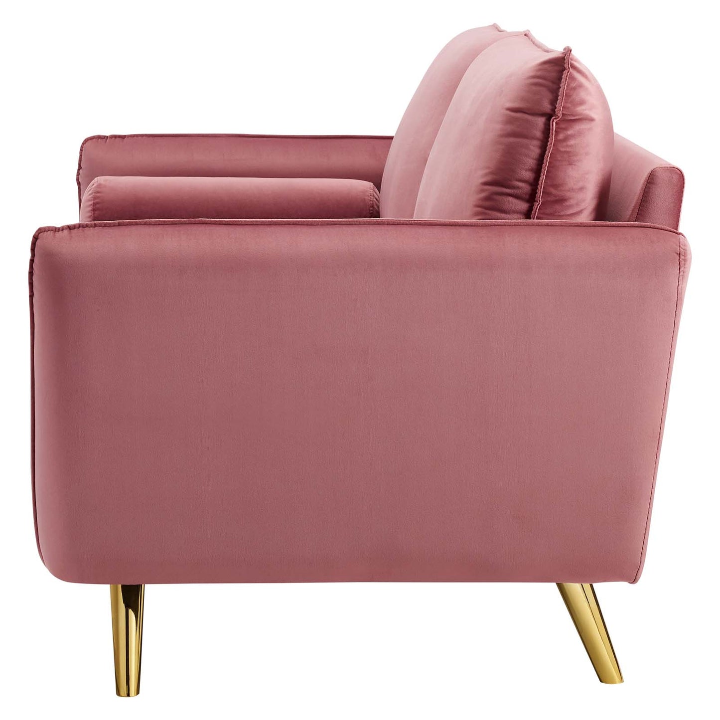 Revive Performance Velvet Sofa, Velvet, Pink, 18937