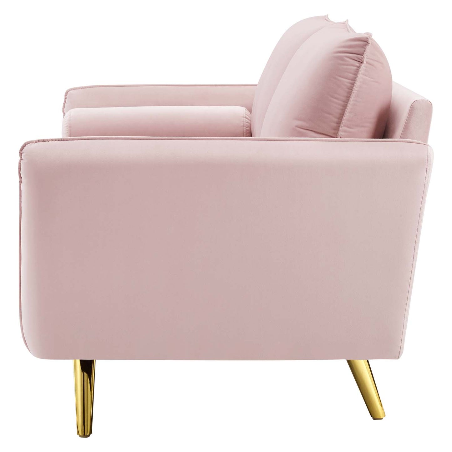 Revive Performance Velvet Sofa, Velvet, Pink, 18942