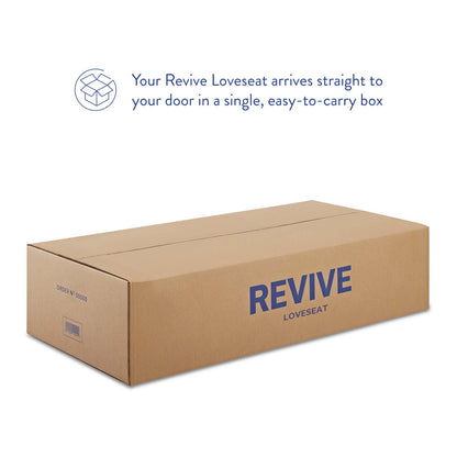 Revive Performance Velvet Loveseat, Velvet, Grey Gray, 18946