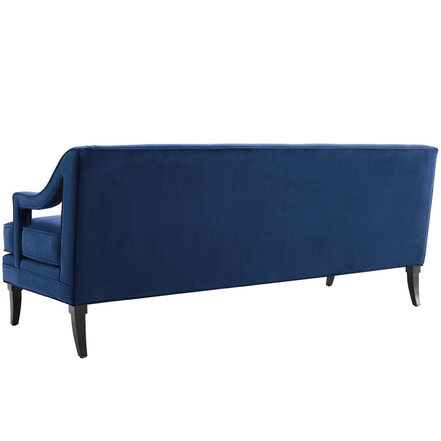 Concur Living Room Set Performance Velvet Set of 2, Velvet, Blue Navy, 19033