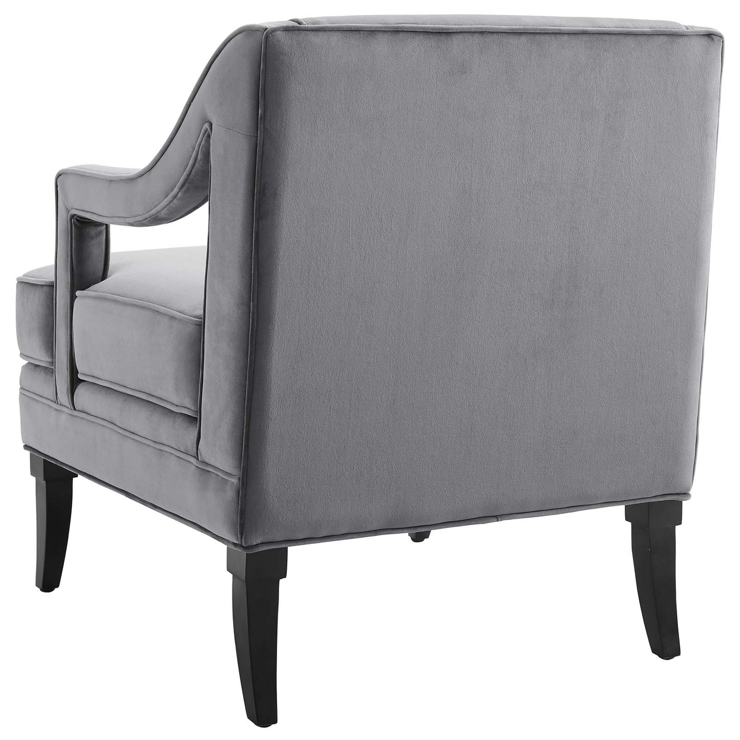 Concur Living Room Set Performance Velvet Set of 2, Velvet, Grey Gray, 19042