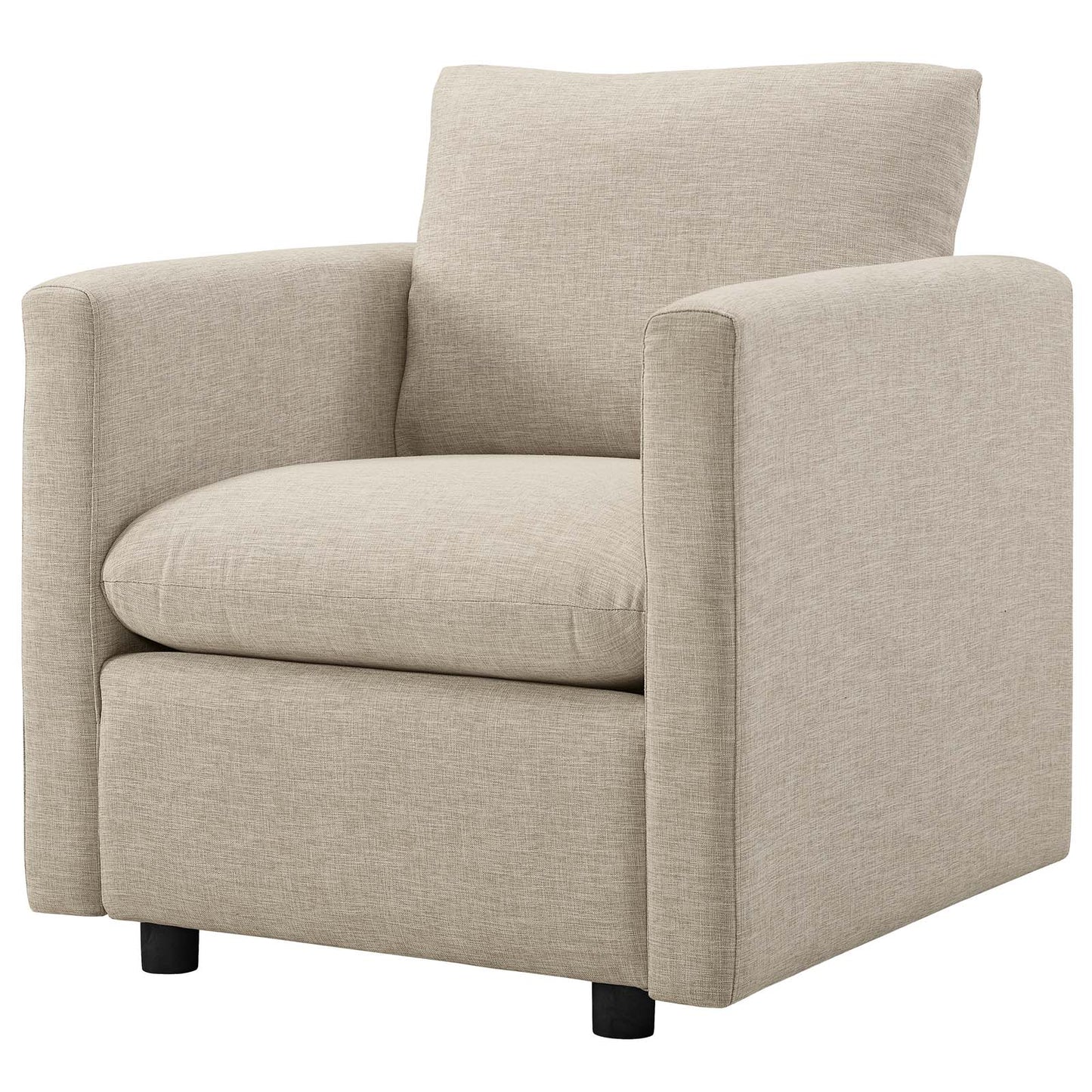 Activate 3 Piece Upholstered Fabric Set, Fabric, Beige, 19128