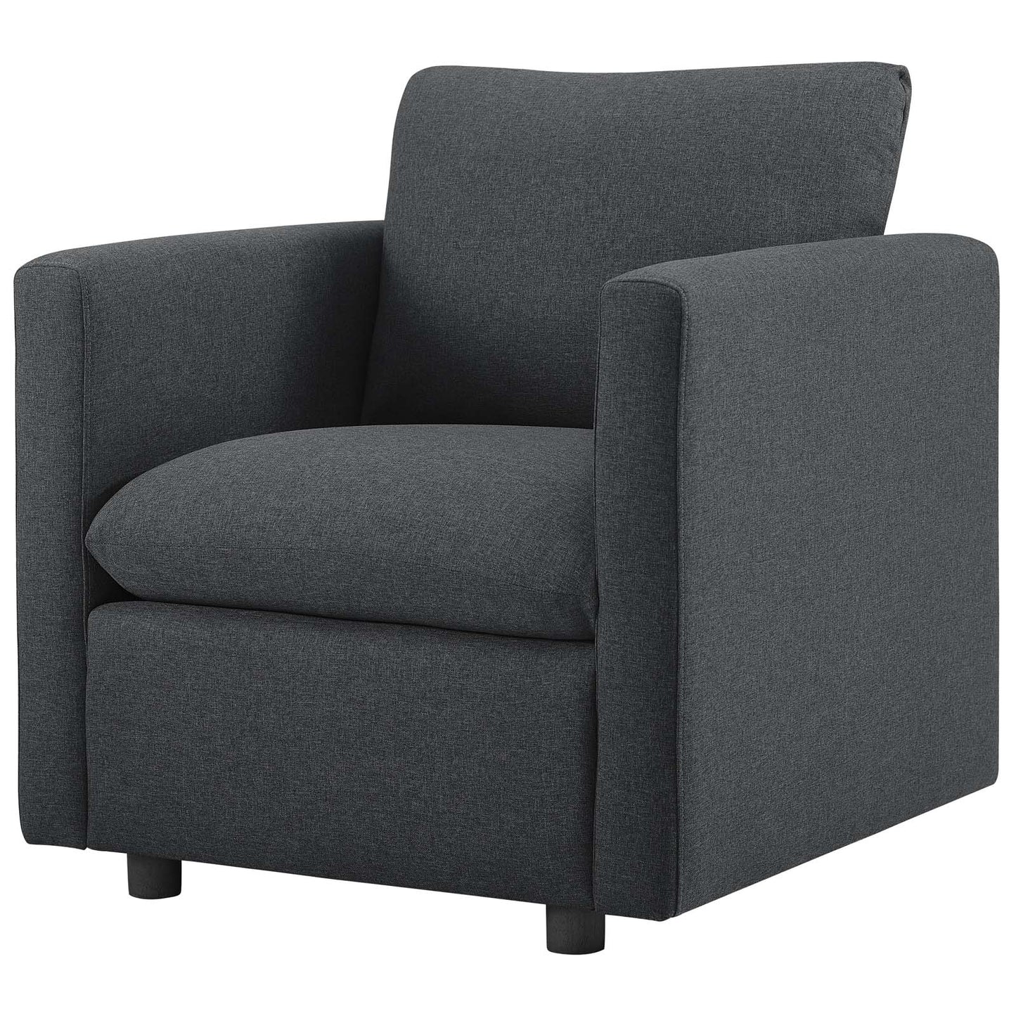 Activate 3 Piece Upholstered Fabric Set, Fabric, Grey Gray, 19129