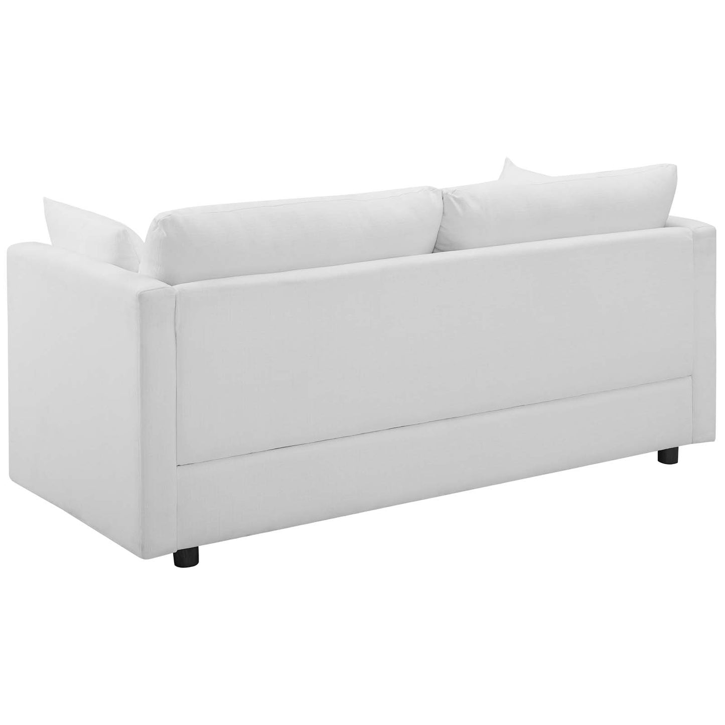 Activate 3 Piece Upholstered Fabric Set, Fabric, White, 19132