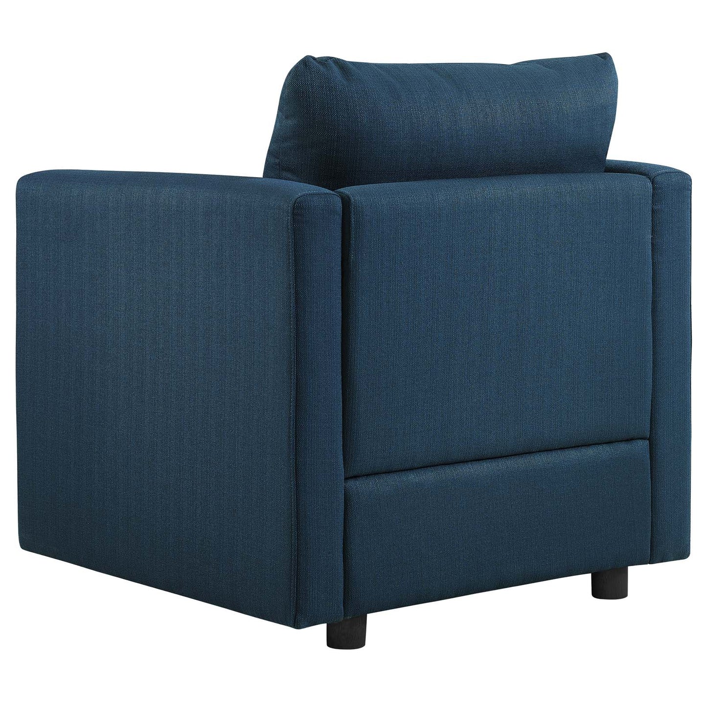 Activate Upholstered Fabric Armchair Set of 2, Fabric, Navy Blue, 19139